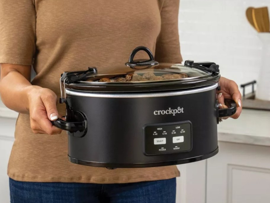 Crock-Pot 6-Quart One Touch Cook & Carry Slow Cooker