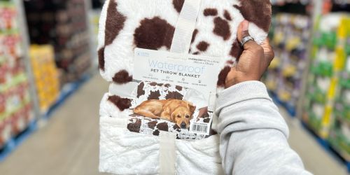 Our Top 12 New Sam’s Club Finds: Cozy Waterproof Pet Blankets JUST $13.98