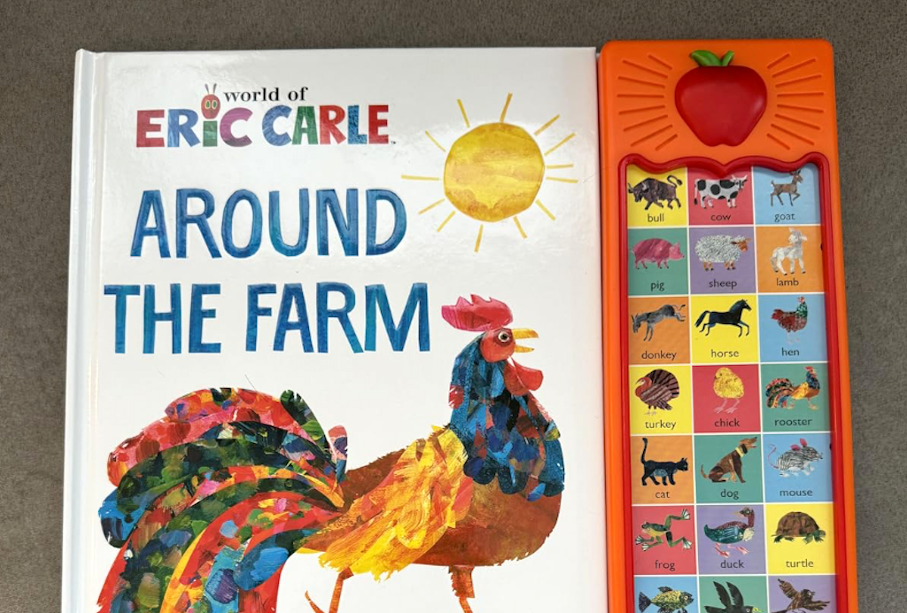 World of Eric Carle: Around the Farm Animal Sound Book Just $10.45 on Amazon (Reg. $17)