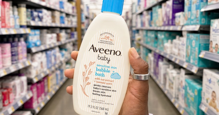 Aveeno Baby Bubble Bath Only $2 Shipped on Amazon (Reg $10)