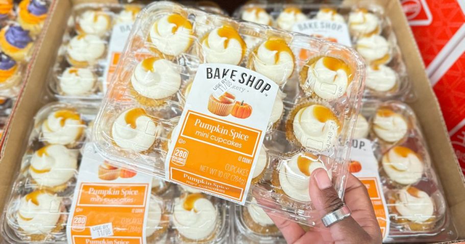 New ALDI Grocery Finds: Pumpkin Spice Cupcakes, Apple Strudel, & More