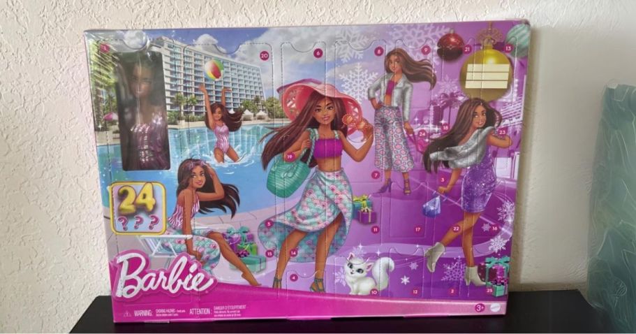 OVER 50% Off Barbie Doll & Fashion Advent Calendar on Amazon