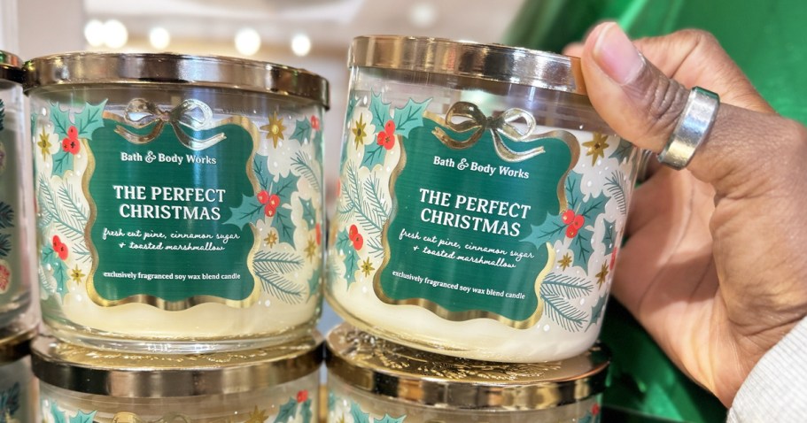 BOGO FREE Bath & Body Works Candle Sale + Stackable 25% Off Code – Includes New Christmas Scents!