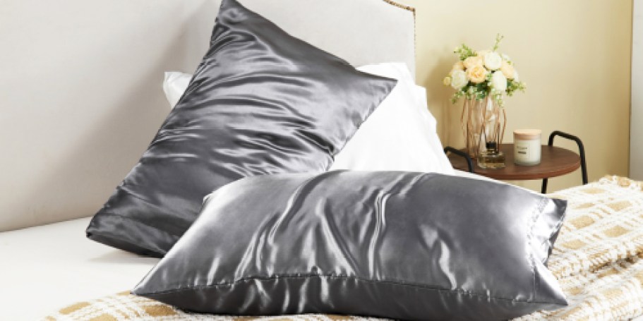 *HOT* Satin Pillowcase 2-Pack Only $3 Shipped for Amazon Prime Members