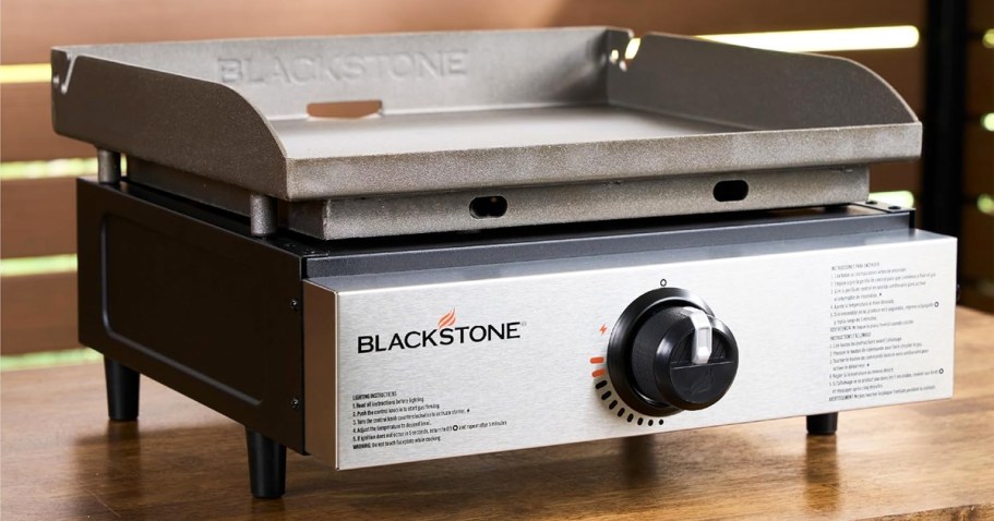 Blackstone 17″ Tabletop Griddle Only $85.50 Shipped on Amazon (Great for Camping & Tailgating)