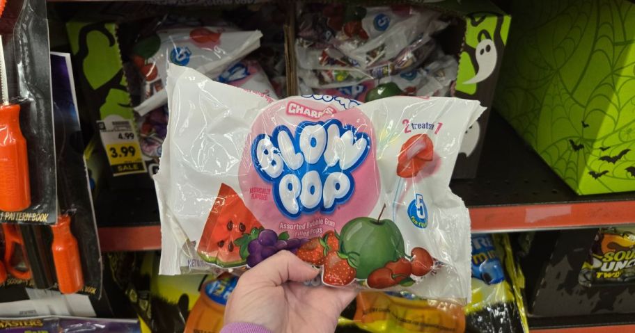 Blow Pop Bag at Kroger