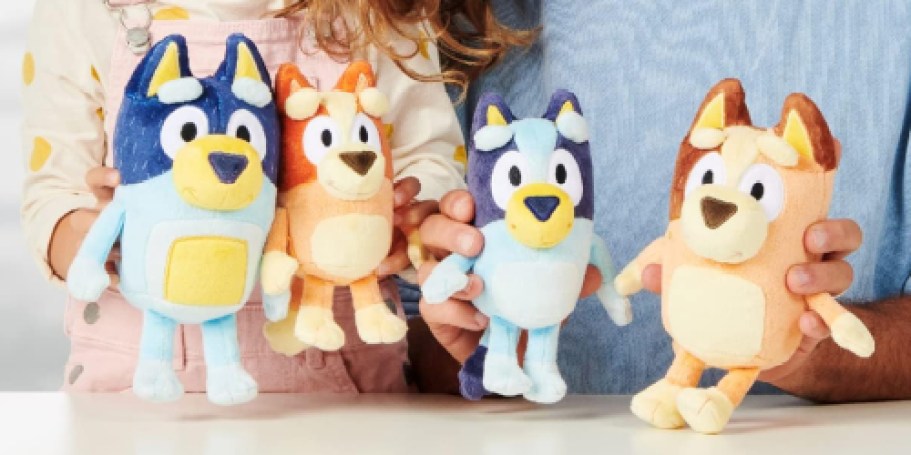 Bluey Heeler Family Plush Set Only $20 on Amazon (Reg. $32)