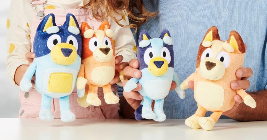 Bluey Heeler Family Plush Set Only $20 on Amazon (Reg. $32)