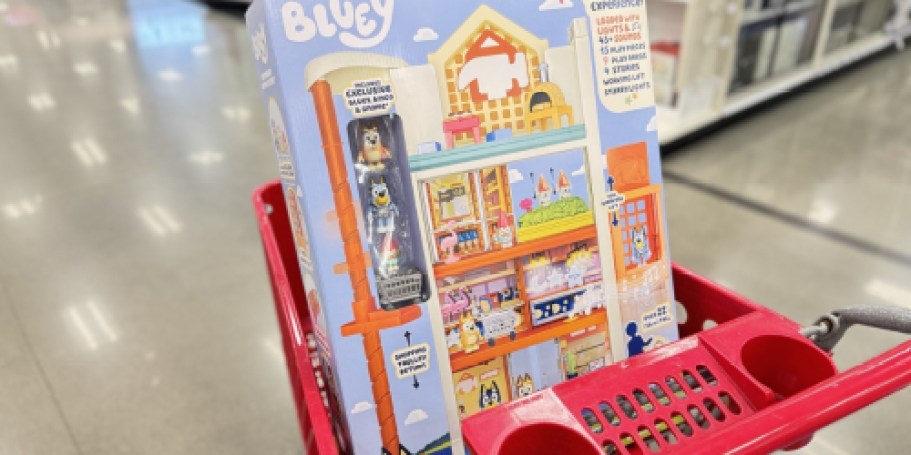 Bluey Hammerbarn Shopping Playset Just $26 on Target.com (Reg. $70)