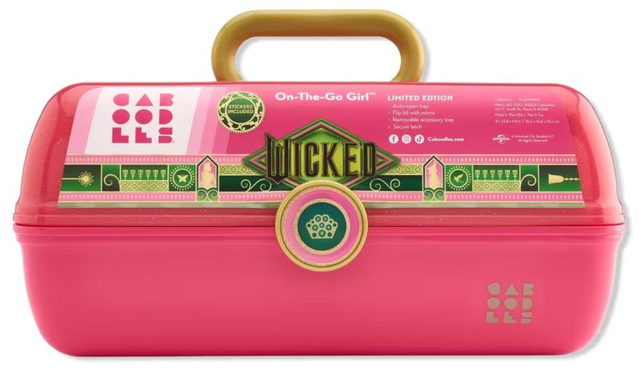 Caboodles On-The-Go Girl Case - Wicked Glinda stock image