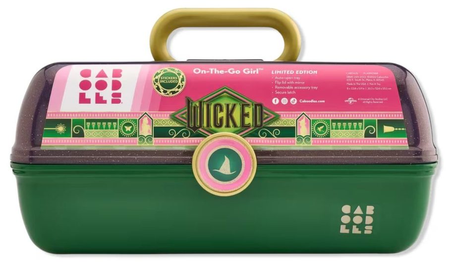 Caboodles On-The-Go Girl Case - Wicked Elphaba stock image