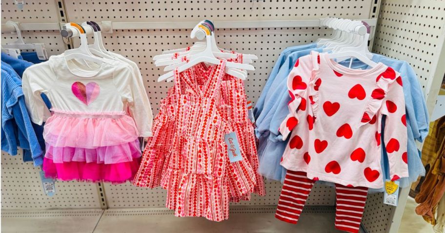 Cat & Jack Valentine's Day Toddler Outfits