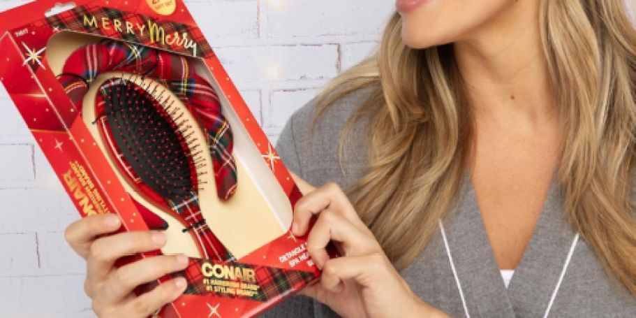 Conair Hair Brush Set Just $4.99 on Amazon (Includes Brush + Headband)