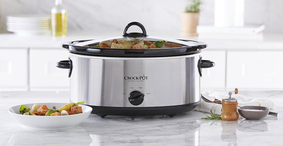 WOW! Crockpot Slow Cooker Just $26.99 on Amazon (Reg. $50) – Perfect for Big Families & Parties!