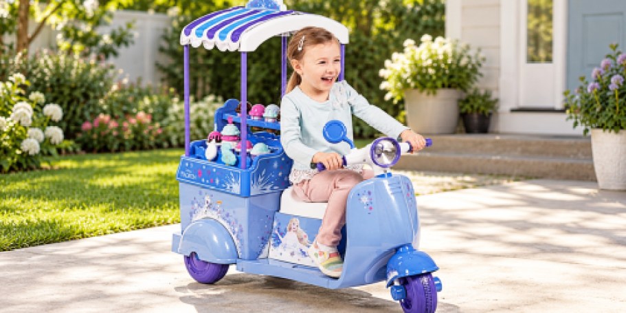 Disney Frozen Ice Cream Ride-On Kart Just $138 Shipped on Walmart.com (Reg. $230)