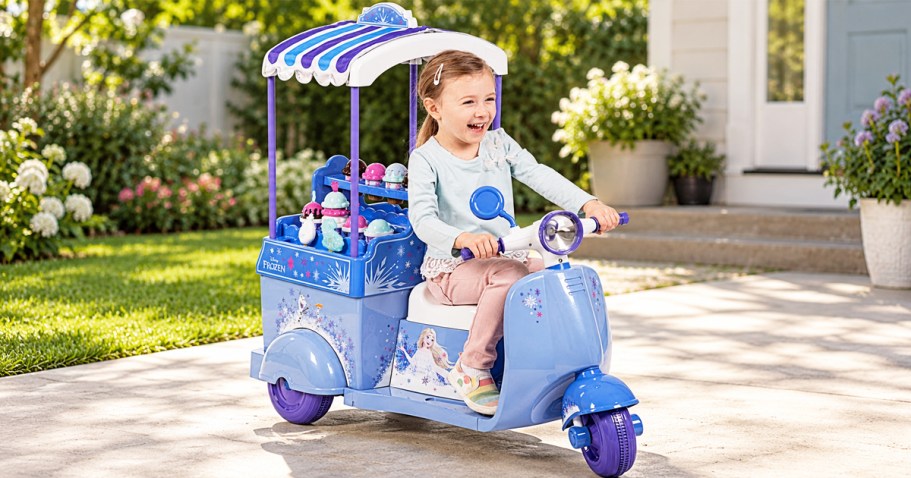 Disney Frozen Ice Cream Ride-On Kart Just $138 Shipped on Walmart.com (Reg. $230)