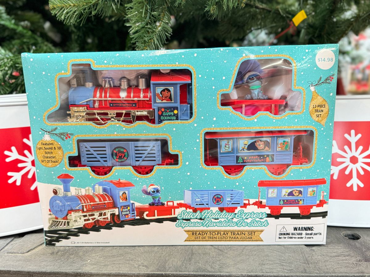 Christmas Train Sets Only $14.98 at Walmart (Perfect Addition to Your Tree!)