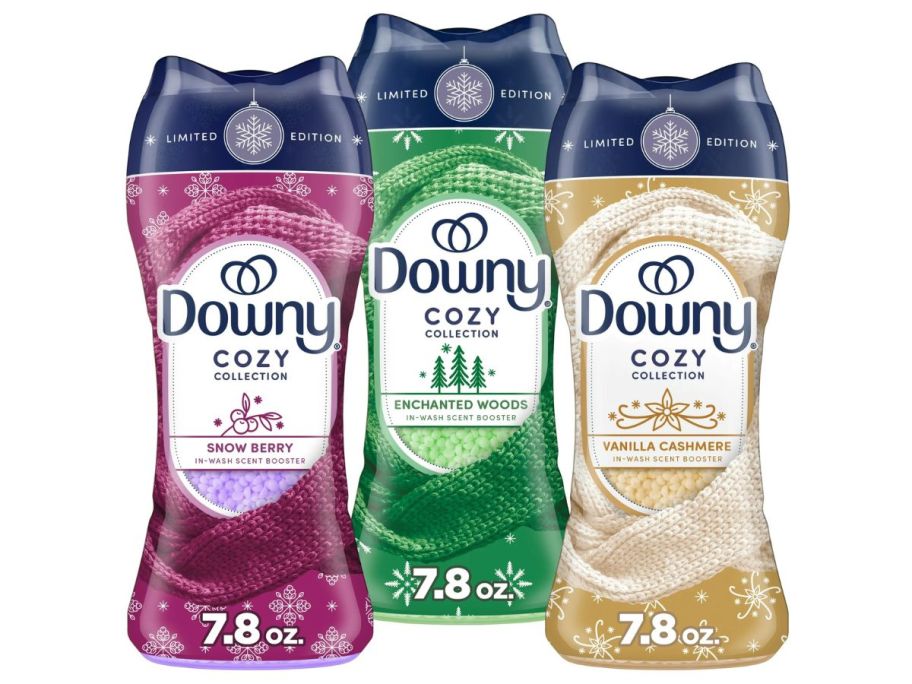 Downy Holiday Laundry Scent Booster Beads Trio Bundle