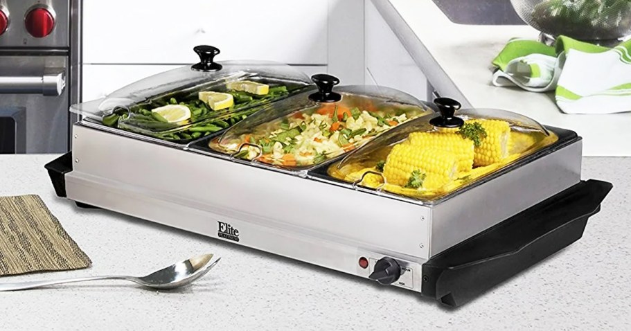 Electric Buffet Server & Warming Tray Only $36.79 on Kohls.com (Reg. $70) – Perfect for Holiday Dinners