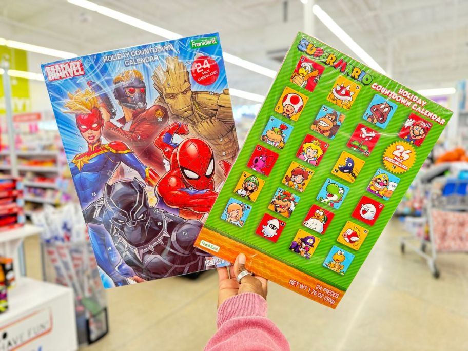 Five Below Marvel & Super Mario Advent Calendars