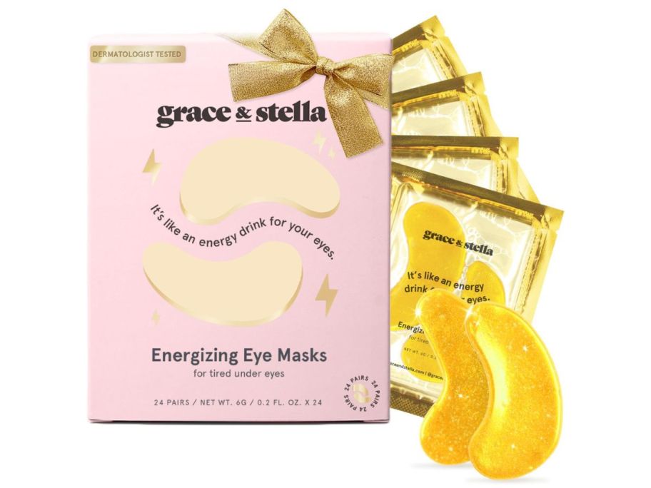 Grace & Stella Energizing Under-Eye Masks 24 Pairs stock image