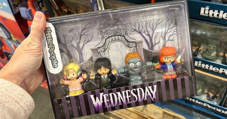 Little People Collector Sets JUST $15.99 at Costco | Harry Potter, Wednesday, & TMNT!