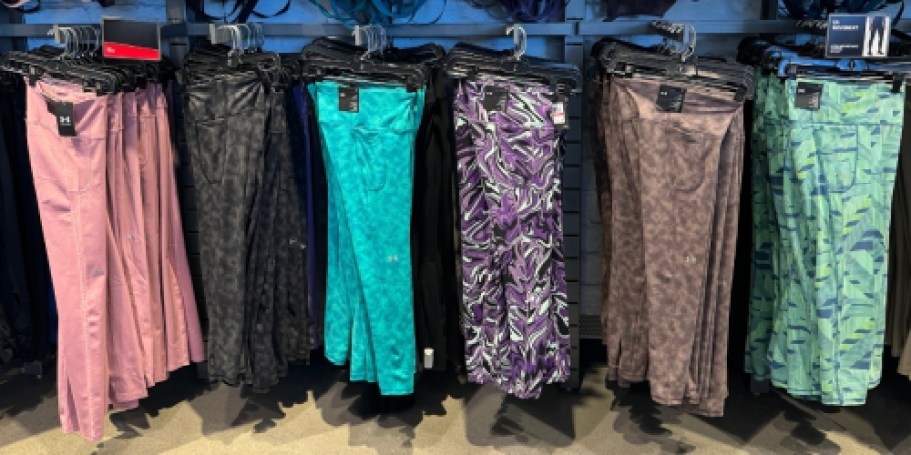 Up to 65% Off Under Armour Leggings | Styles from $12.98 Shipped!