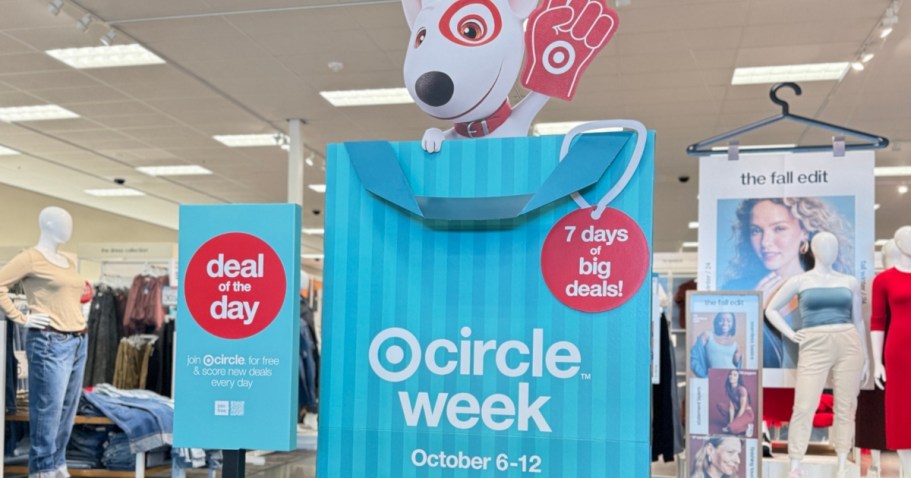 Target Circle Week Ends Today | Up to 50% Off Toys, Clothing, Home Items, & More!