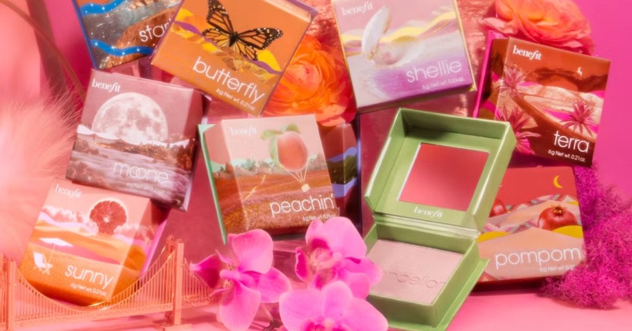 FIVE Benefit Cosmetics Silky Soft Powder Blushes Just $29.50 Shipped ($90 Value)