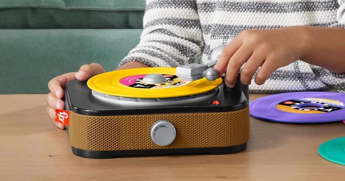 Fisher-Price Deluxe Rockin’ Record Player Only $24.99 (Reg. $43)