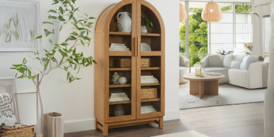 *RARE* Price Drop on the Better Homes & Gardens Arch Cabinet (Over $100 Off!)