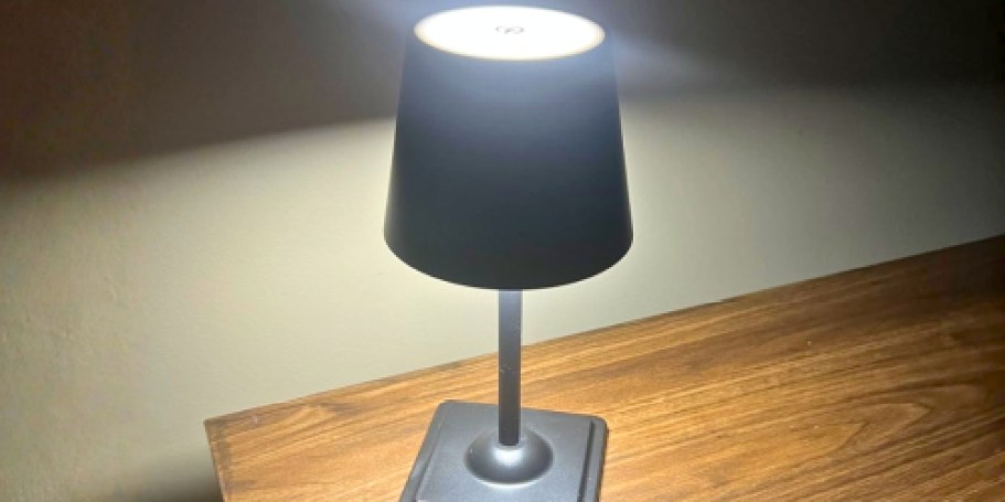 Cordless Table Lamp Only $9.99 on Amazon (Regularly $22)