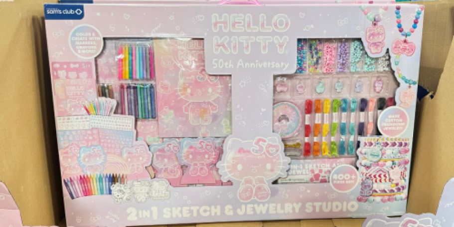 Sam’s Club Kids Activity Sets | Hello Kitty 400-Piece Jewelry Kit Only $19.96 + More