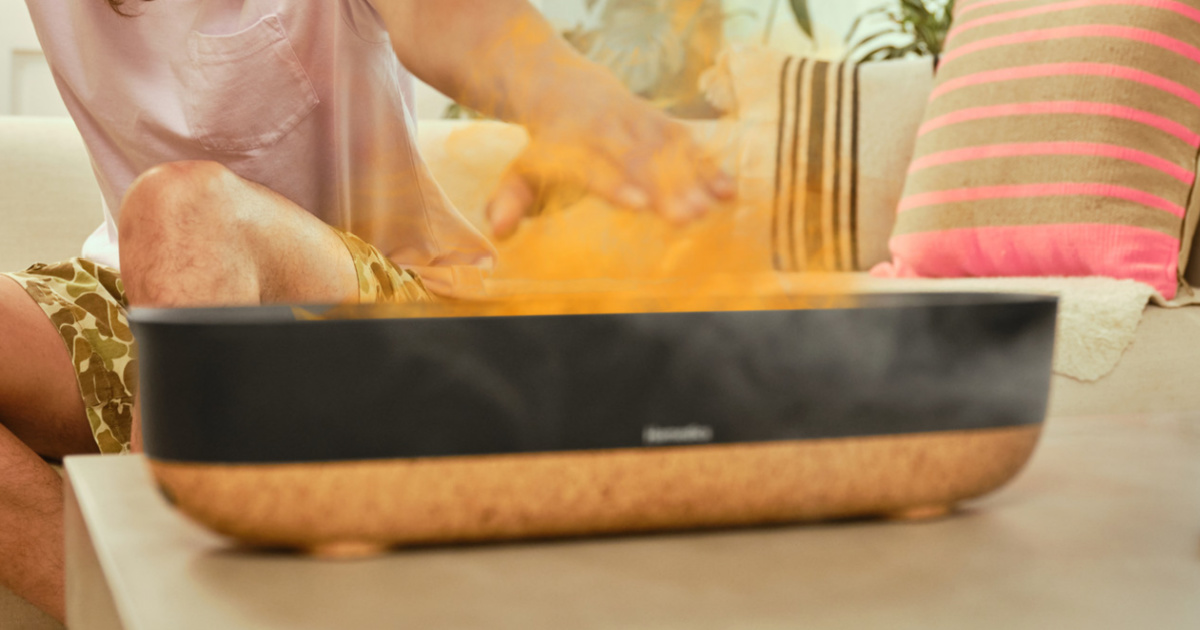 Homedics Fireside Ultrasonic Humidifier from $65 Shipped (Realistic Flame & Nature Sounds!)