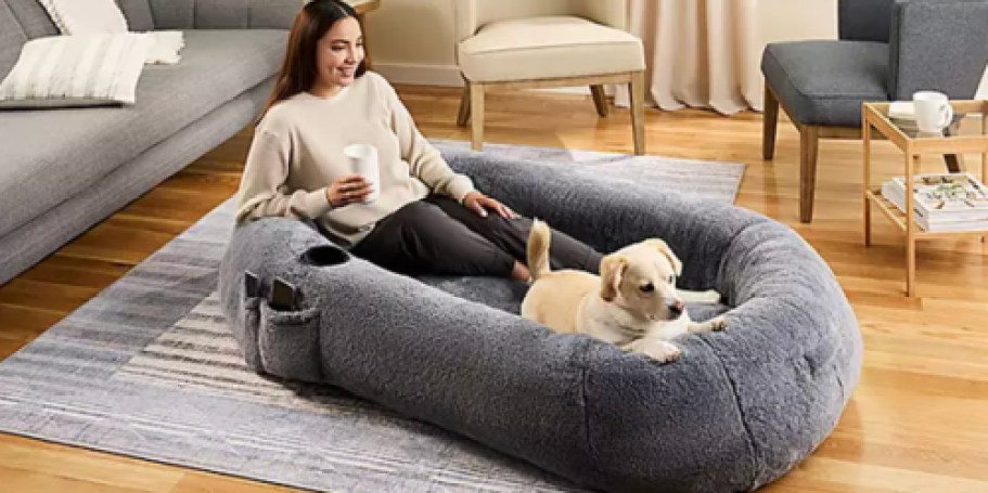 Giant Human-Sized Dog Bed Only $69.98 at Sam’s Club (Just Like Plufl for HUNDREDS Less!)