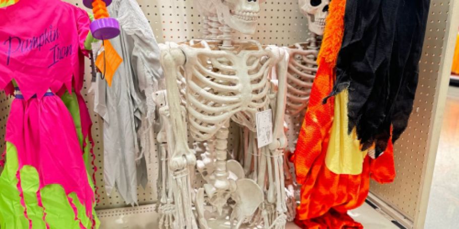 Target’s 5′ Poseable Halloween Skeleton is BACK!