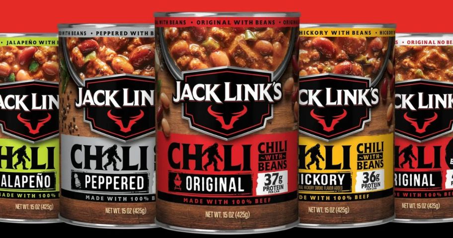 Jack Link's Chili cans