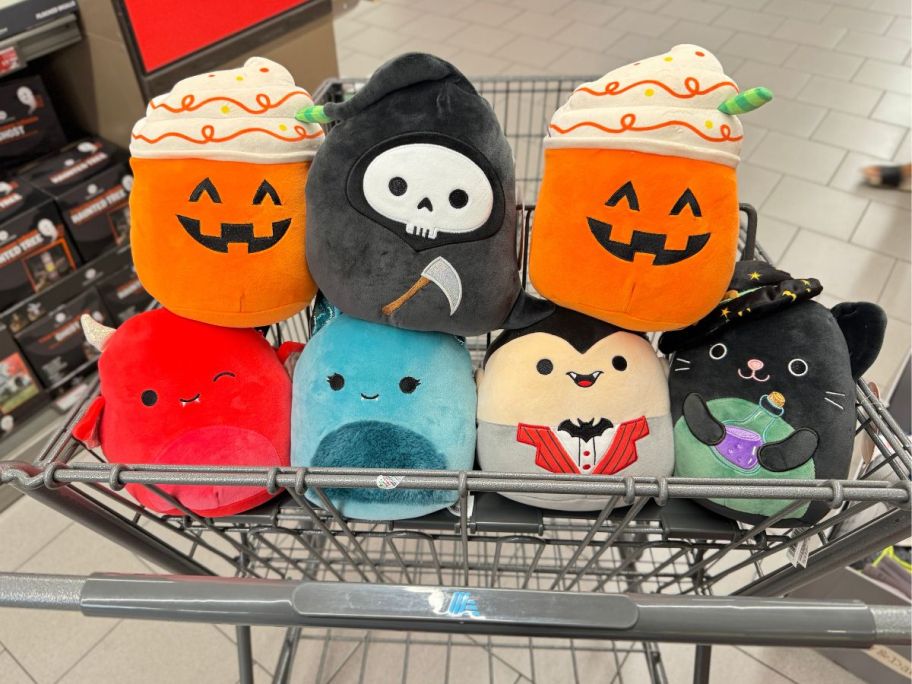 Jazwares 8 Squishmallow Halloween