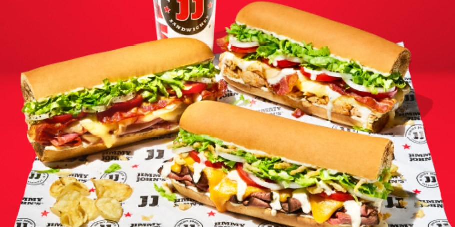 Today Only: BOGO FREE Jimmy John’s Toasted Sandwiches