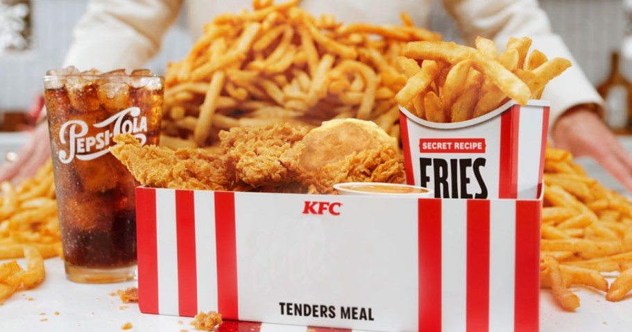 Daily KFC Coupons Until Halloween – Get 50% Off a 5-Piece Tenders Meal