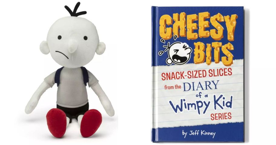 Kohl's Cares Greg Heffley Diary of a Wimpy Kid Plush and book stock images