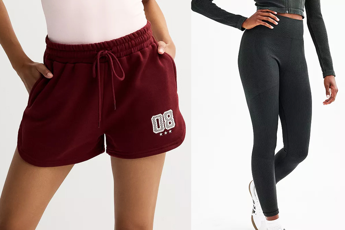 Kohls womens shorts clearance best sale