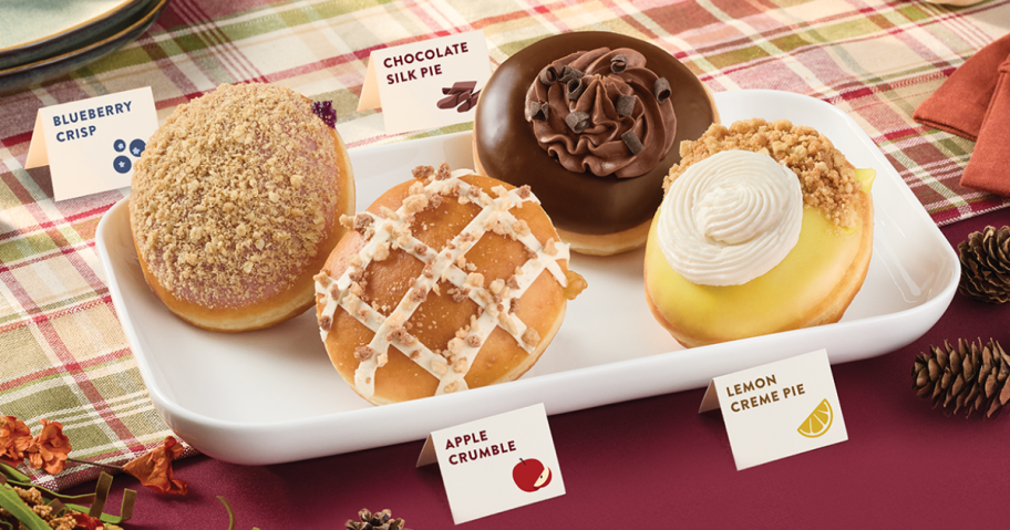 Krispy Kreme thanksgiving pie collection