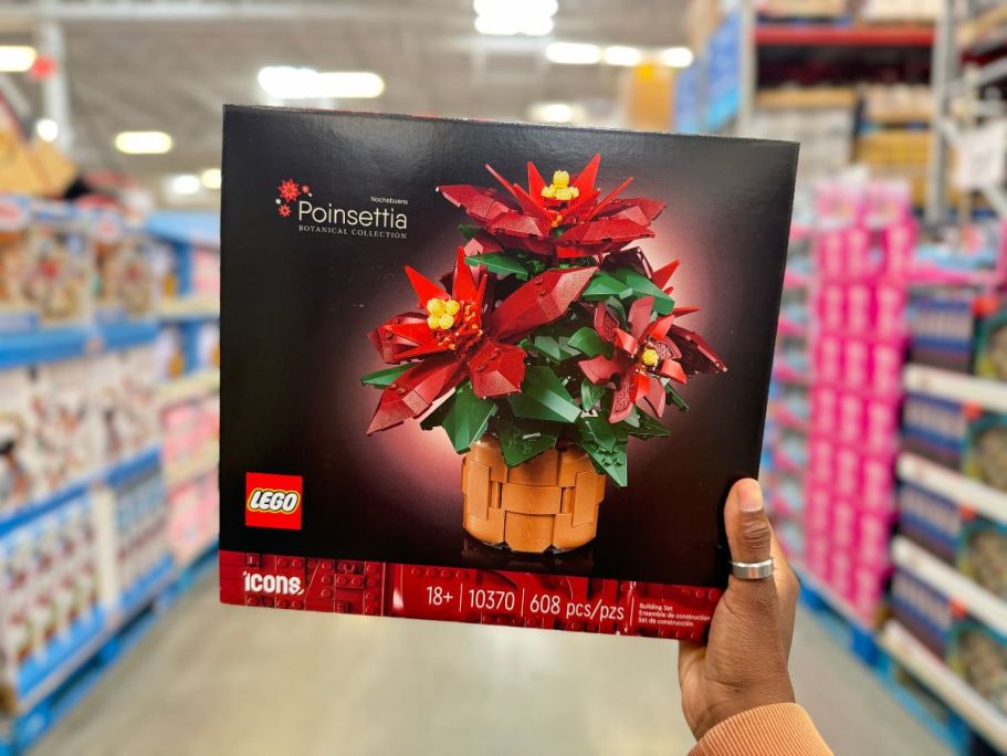 NEW LEGO Christmas Sets Available Now | Poinsettia Set Just $37.98 at Sam’s Club