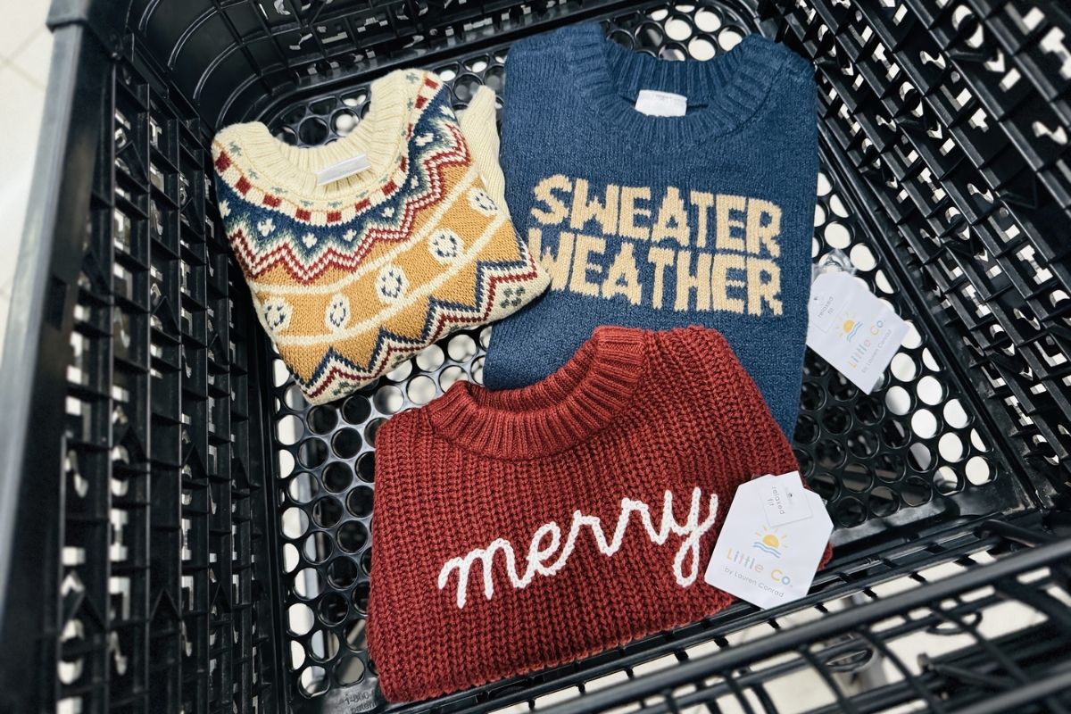 65% Off Little Co. by Lauren Conrad | Holiday Sweaters from $11.52 (Reg. $32)