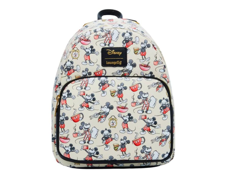 Loungefly Disney Mickey Mouse Foodie Mini Backpack stock image