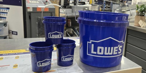 MyLowes Rewards Week Starts 1/30: FREE Mini Bucket + 20% Off Purchase Coupon!