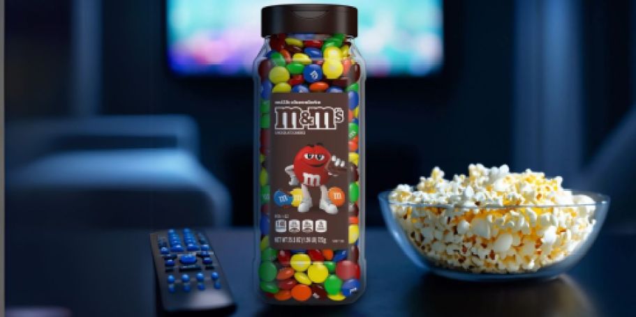 M&M’s 25.5oz Resealable Bulk Candy Jars ONLY $5 on Walmart.com (Reg. $10)