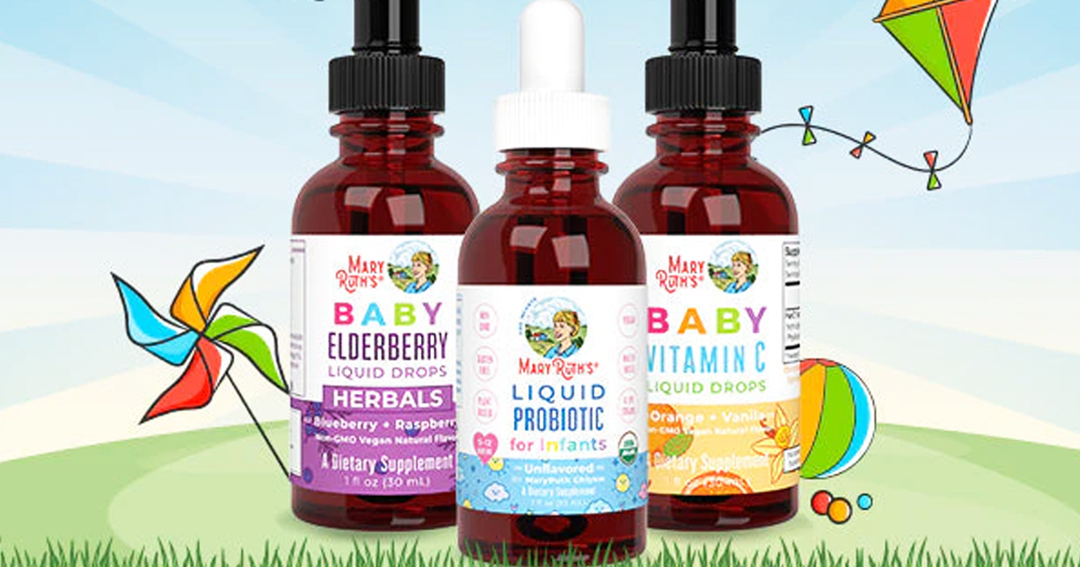 MaryRuth’s Organics Infant Liquid Probiotic Drops Only $11.68 Shipped on Amazon (Reg. $30)