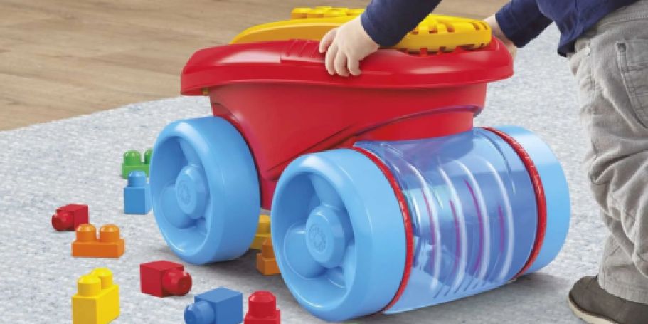 Mega Bloks Block Scooping Wagon Only $15.47 After Walmart Cash (Reg. $30)